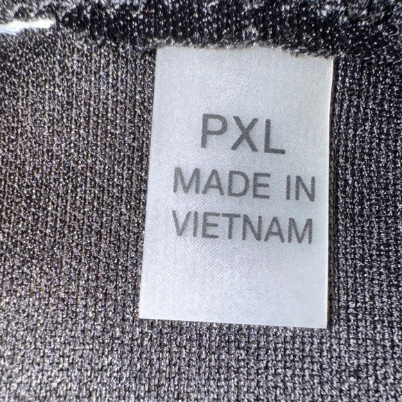 Sheer Black Lace Overlay Top – Size PXL - Picture 5 of 5